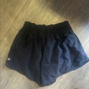 Black Women's Hotty Hot Shorts Size 4